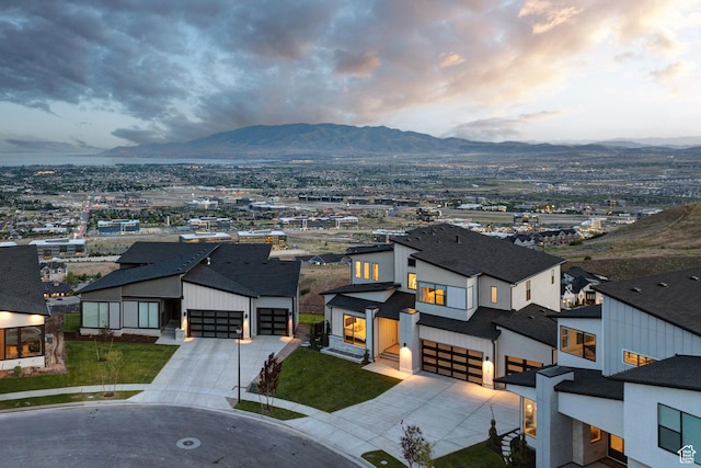 4473 N Solstice Dr, Lehi, UT 84043 - aerial view of residential area with a mountainous background