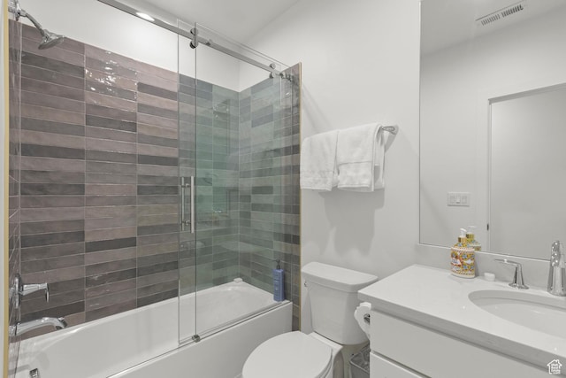 4473 N Solstice Dr, Lehi, UT 84043 - bathroom with vanity and enclosed tub / shower combo