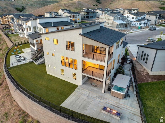 4473 N Solstice Dr, Lehi, UT 84043 - aerial view of residential area