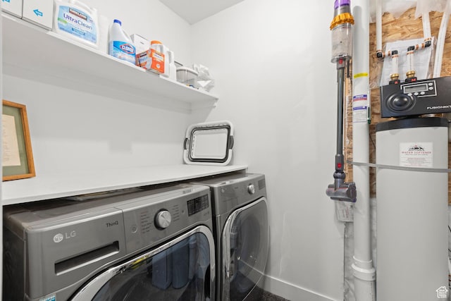 4473 N Solstice Dr, Lehi, UT 84043 - laundry room with separate washer and dryer