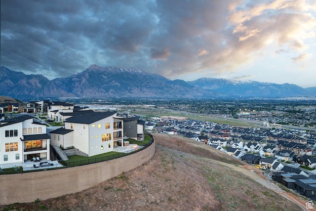 4473 N Solstice Dr, Lehi, UT 84043 - mountain view with nearby suburban area