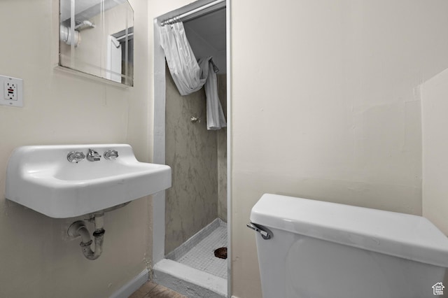 454 E Bryan Ave, Salt Lake City, UT 84115 - bathroom with a shower stall and toilet