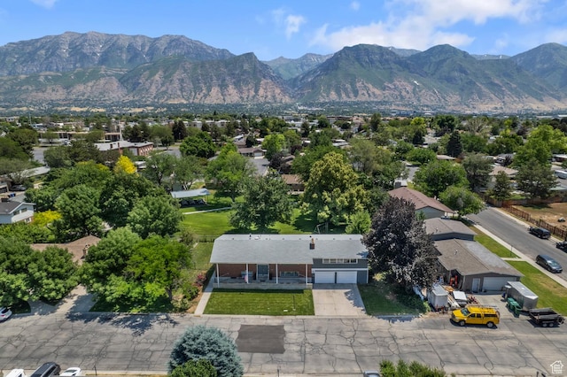 1775 S 290 E, Orem, UT 84058 - aerial view of residential area featuring mountains