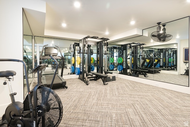 1889 W 1400 S, Lehi, UT 84043 - exercise room with carpet floors