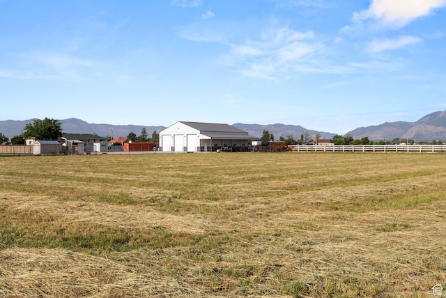 5335 W 5500 S, Hooper, UT 84315 - view of yard featuring a mountain view and a view of countryside