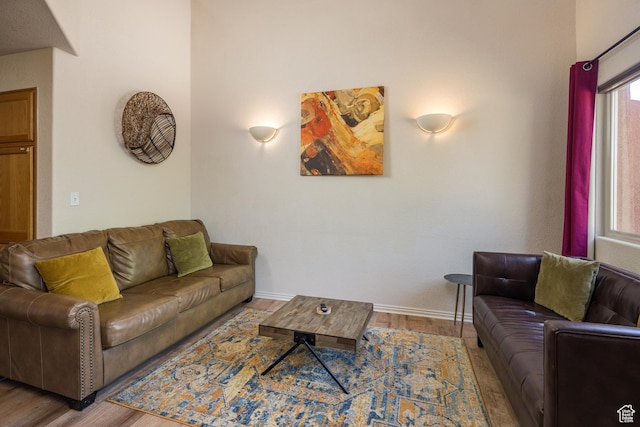 3287 E Fairway Loop, Moab, UT 84532 - living area with wood finished floors and healthy amount of natural light