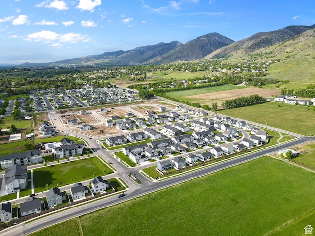 233 E 580 N, Providence, UT 84332 - aerial view of property's location with mountains