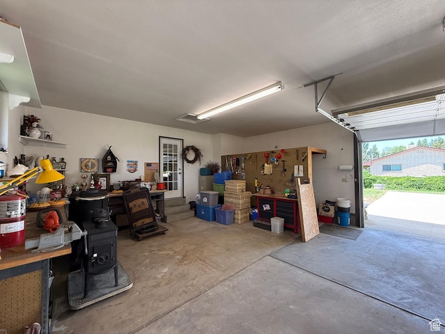 1177 W 2060 N, Helper, UT 84526 - garage featuring a workshop area