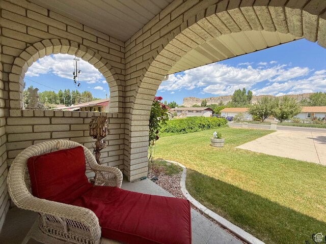 1177 W 2060 N, Helper, UT 84526 - view of patio