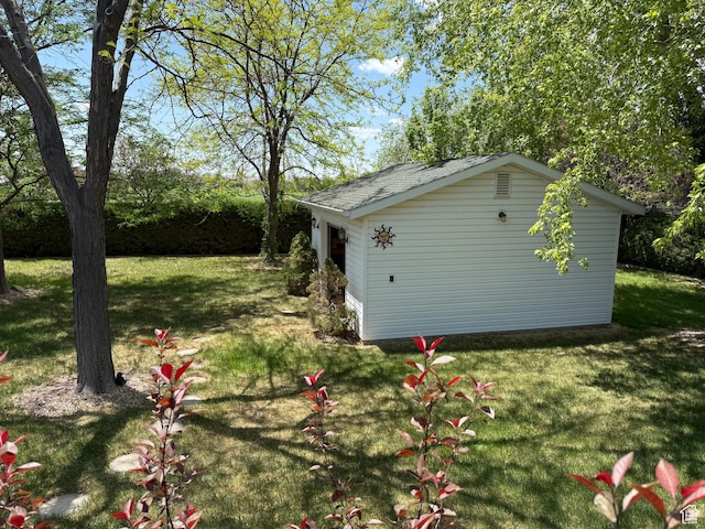 1177 W 2060 N, Helper, UT 84526 - view of green lawn with an outdoor structure