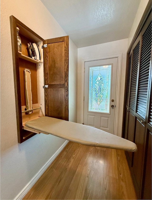 1177 W 2060 N, Helper, UT 84526 - entrance foyer featuring wood finished floors and baseboards