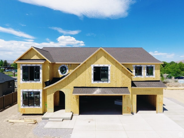 1053 N 930 E Unit 73, American Fork, UT 84003 - property under construction with a garage, a shingled roof, and concrete driveway