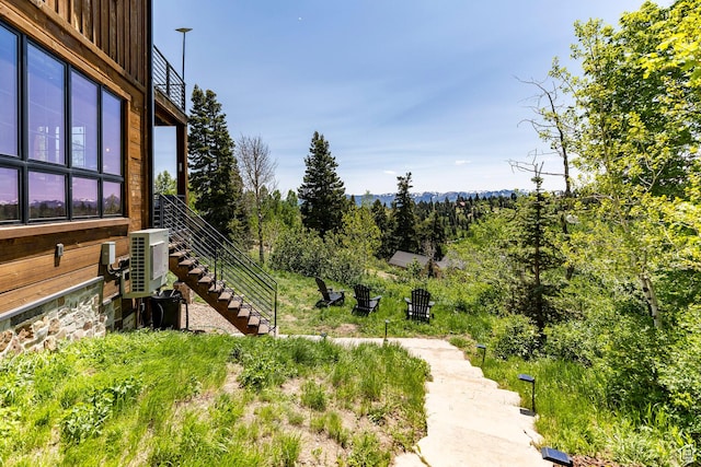 1766 W Arapaho Dr, Wanship, UT 84017 - view of yard with stairs