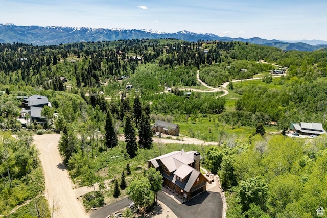 1766 W Arapaho Dr, Wanship, UT 84017 - bird's eye view of a forest and mountains