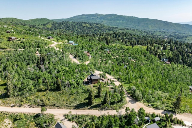 1766 W Arapaho Dr, Wanship, UT 84017 - aerial view of property's location featuring a forest and mountains