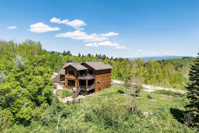 1766 W Arapaho Dr, Wanship, UT 84017 - view of subject property featuring a forest