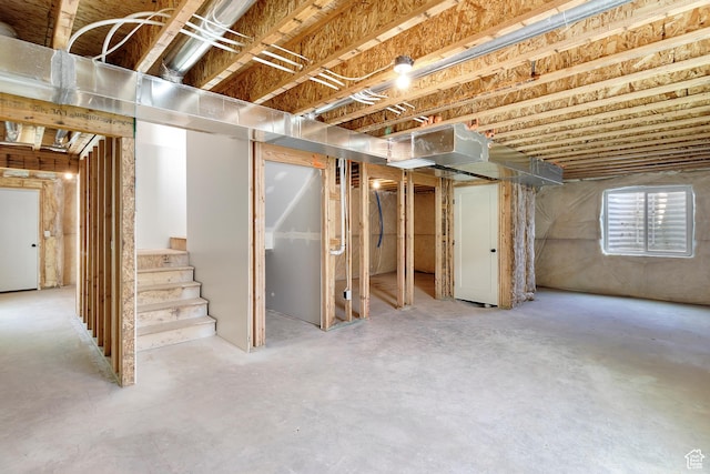 216 E 610 N, Providence, UT 84332 - below grade area featuring stairs
