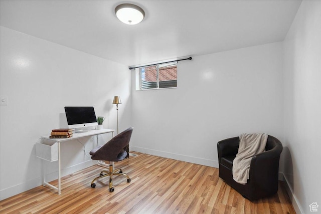 1881 S Foothill Dr E, Salt Lake City, UT 84108 - office area featuring light wood-type flooring and baseboards