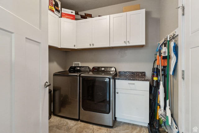 5673 S Wilson View Ct, Holladay, UT 84121 - laundry room featuring cabinet space and independent washer and dryer