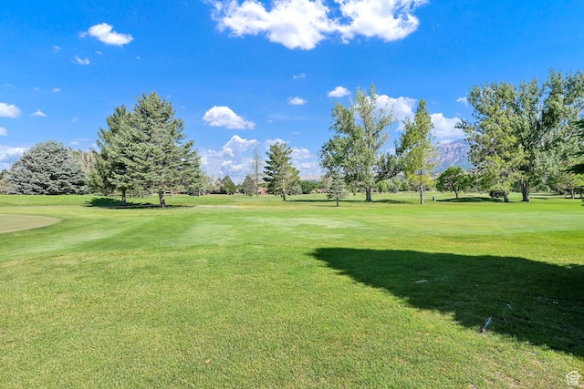 97 Hillsborough Dr, Pleasant View, UT 84414 - view of home's community with a lawn and golf course view