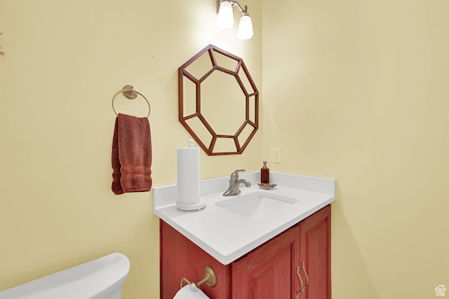 97 Hillsborough Dr, Pleasant View, UT 84414 - half bath featuring vanity and toilet