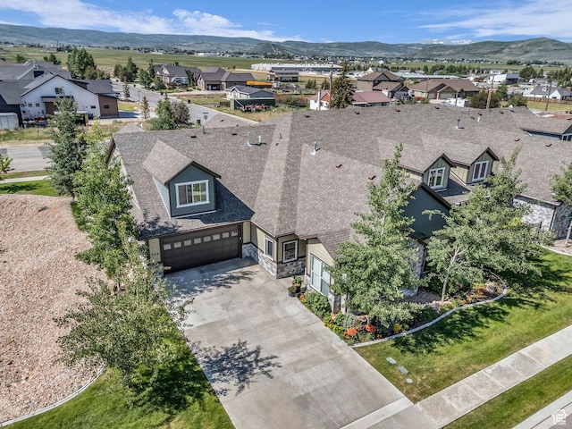 354 E 370 S, Kamas, UT 84036 - aerial view of residential area featuring mountains
