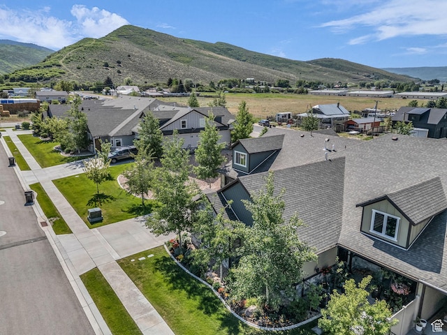 354 E 370 S, Kamas, UT 84036 - aerial perspective of suburban area featuring a mountain backdrop