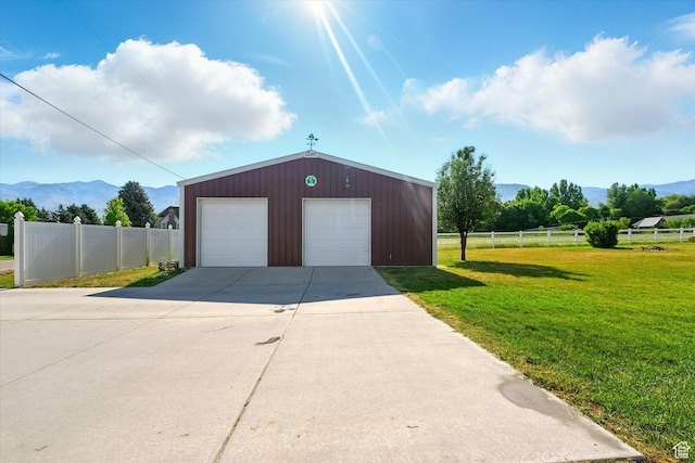 2280 N 800 E, North Logan, UT 84341 - detached garage featuring a mountain view