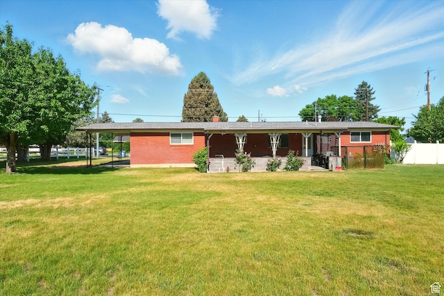 2280 N 800 E, North Logan, UT 84341 - back of property with brick siding