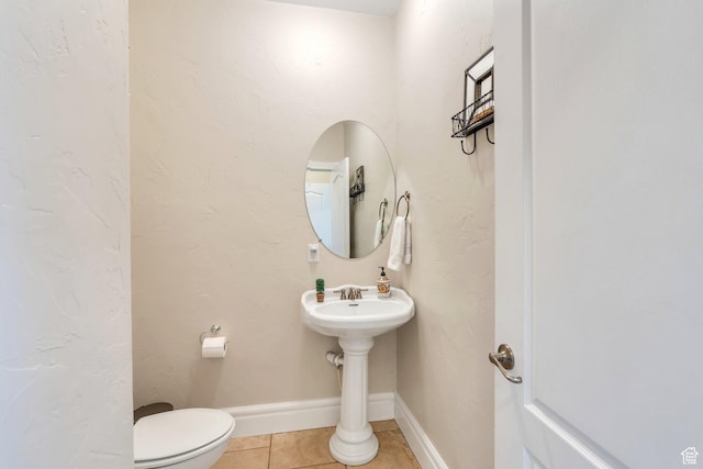 215 N Bald Mountain Dr E, Alpine, UT 84004 - bathroom with tile patterned floors and toilet