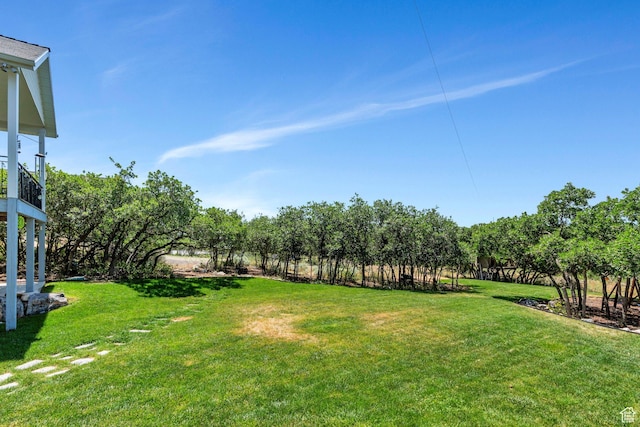 215 N Bald Mountain Dr E, Alpine, UT 84004 - view of green lawn featuring view of scattered trees
