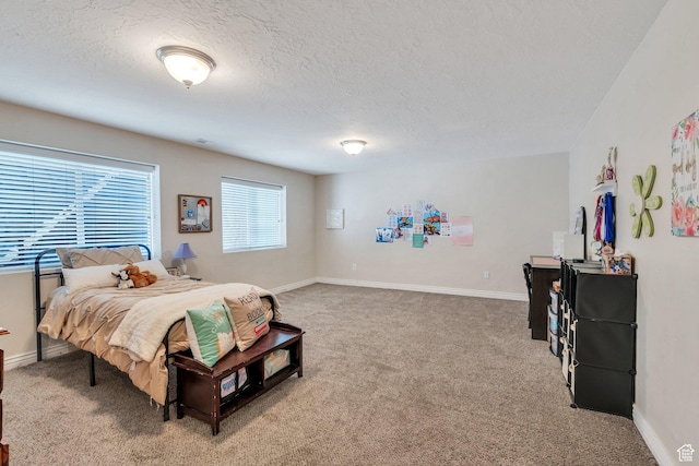 215 N Bald Mountain Dr E, Alpine, UT 84004 - bedroom featuring light carpet and a textured ceiling