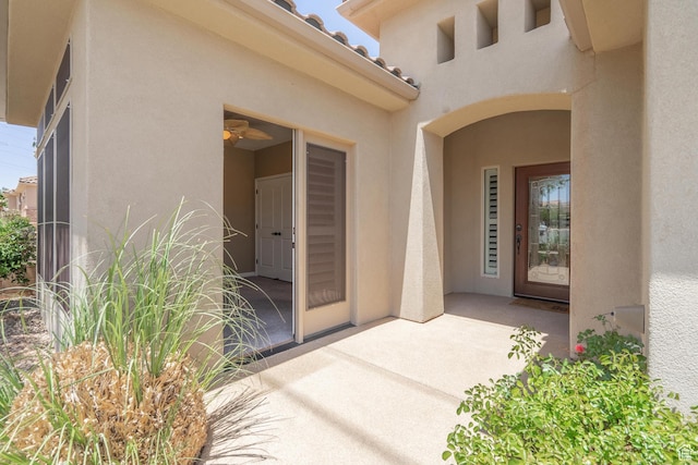 1410 W Ambassador Dr, St George, UT 84790 - property entrance featuring stucco siding