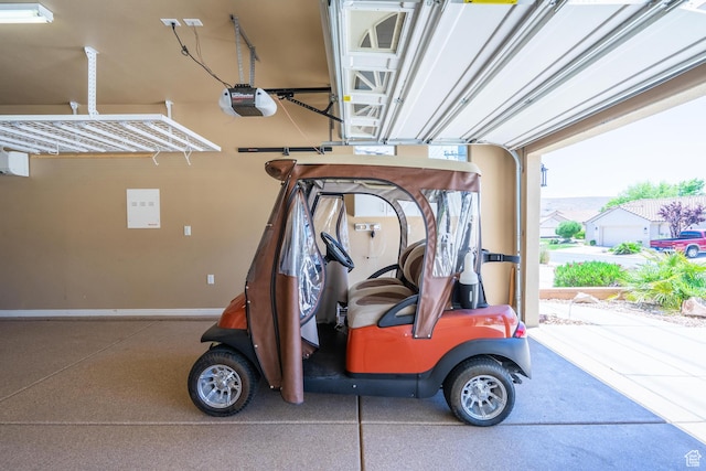 1410 W Ambassador Dr, St George, UT 84790 - garage with a garage door opener