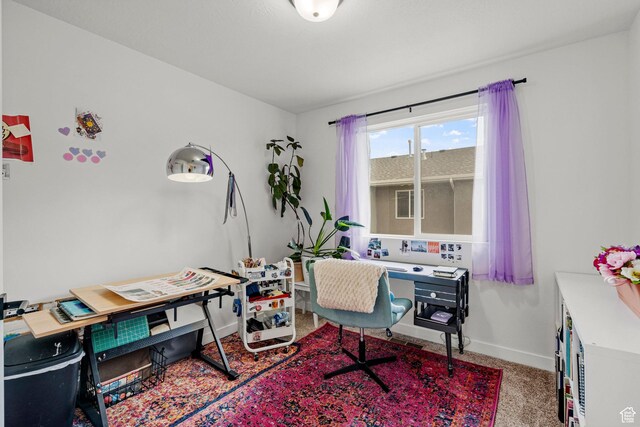15129 S Halter Way, Bluffdale, UT 84065 - carpeted office space with baseboards