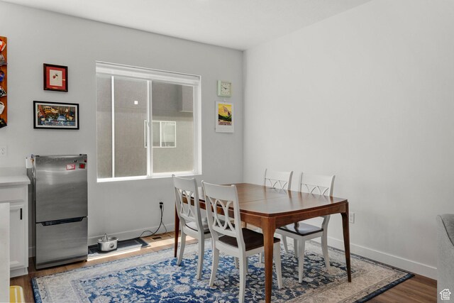15129 S Halter Way, Bluffdale, UT 84065 - dining space with wood finished floors and baseboards