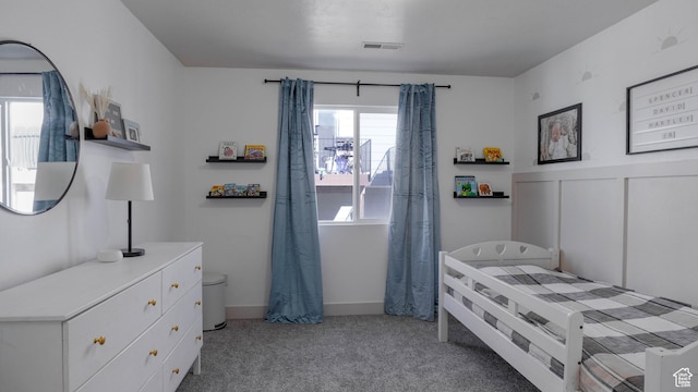 15113 S Bright Stars Dr, Bluffdale, UT 84065 - bedroom with light carpet and baseboards