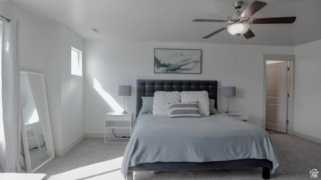 15113 S Bright Stars Dr, Bluffdale, UT 84065 - bedroom with carpet floors and ceiling fan