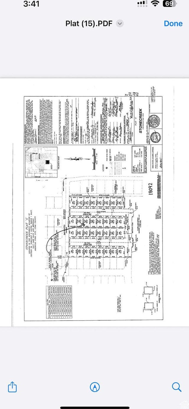 856 S 250 W, American Fork, UT 84003 - map showing property parcels