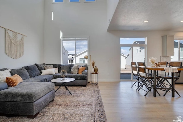 856 S 250 W, American Fork, UT 84003 - living room with light wood finished floors, healthy amount of natural light, and recessed lighting