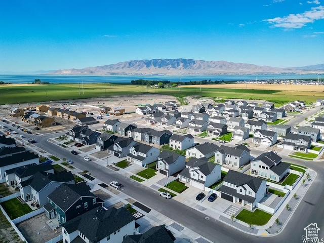 856 S 250 W, American Fork, UT 84003 - drone / aerial view of a water and mountain view and a local golf course