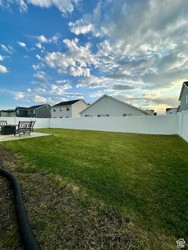 856 S 250 W, American Fork, UT 84003 - view of yard with a patio and a residential view