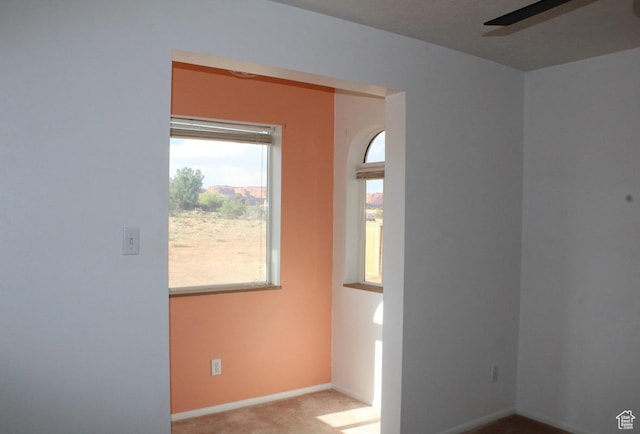 320 N Center, Torrey, UT 84775 - carpeted empty room featuring ceiling fan and baseboards