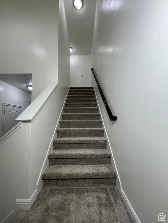 5558 W Dornton Ct, Herriman, UT 84096 - stairs with carpet
