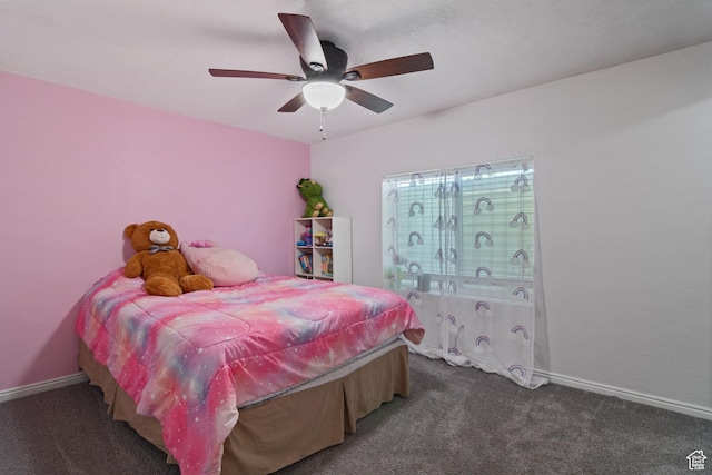 4139 N Mountain View Dr E, Eagle Mountain, UT 84005 - bedroom featuring carpet and ceiling fan