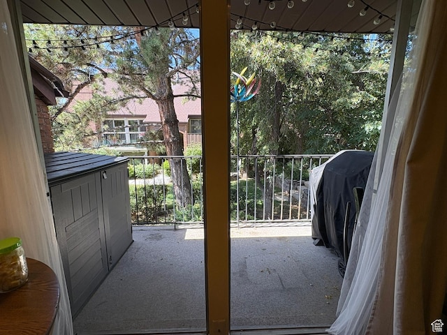 8158 S Cottonwood Hills Cir, Sandy, UT 84094 - balcony featuring grilling area