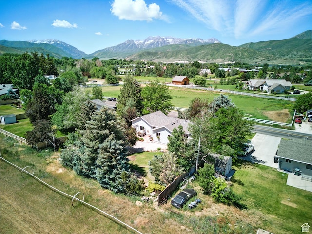 2265 Casperville Rd, Heber City, UT 84032 - aerial view of a mountain backdrop