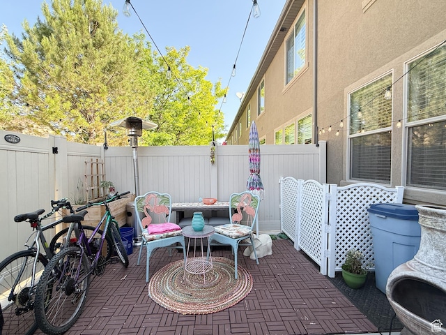 4491 Haven Rd Unit 11E, West Haven, UT 84401 - fenced backyard with a patio