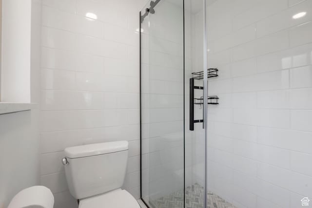2922 E Hillsden Dr, Holladay, UT 84117 - bathroom with toilet and a stall shower
