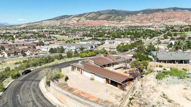 42 S Juniper Dr, Cedar City, UT 84720 - aerial view of residential area featuring a mountainous background